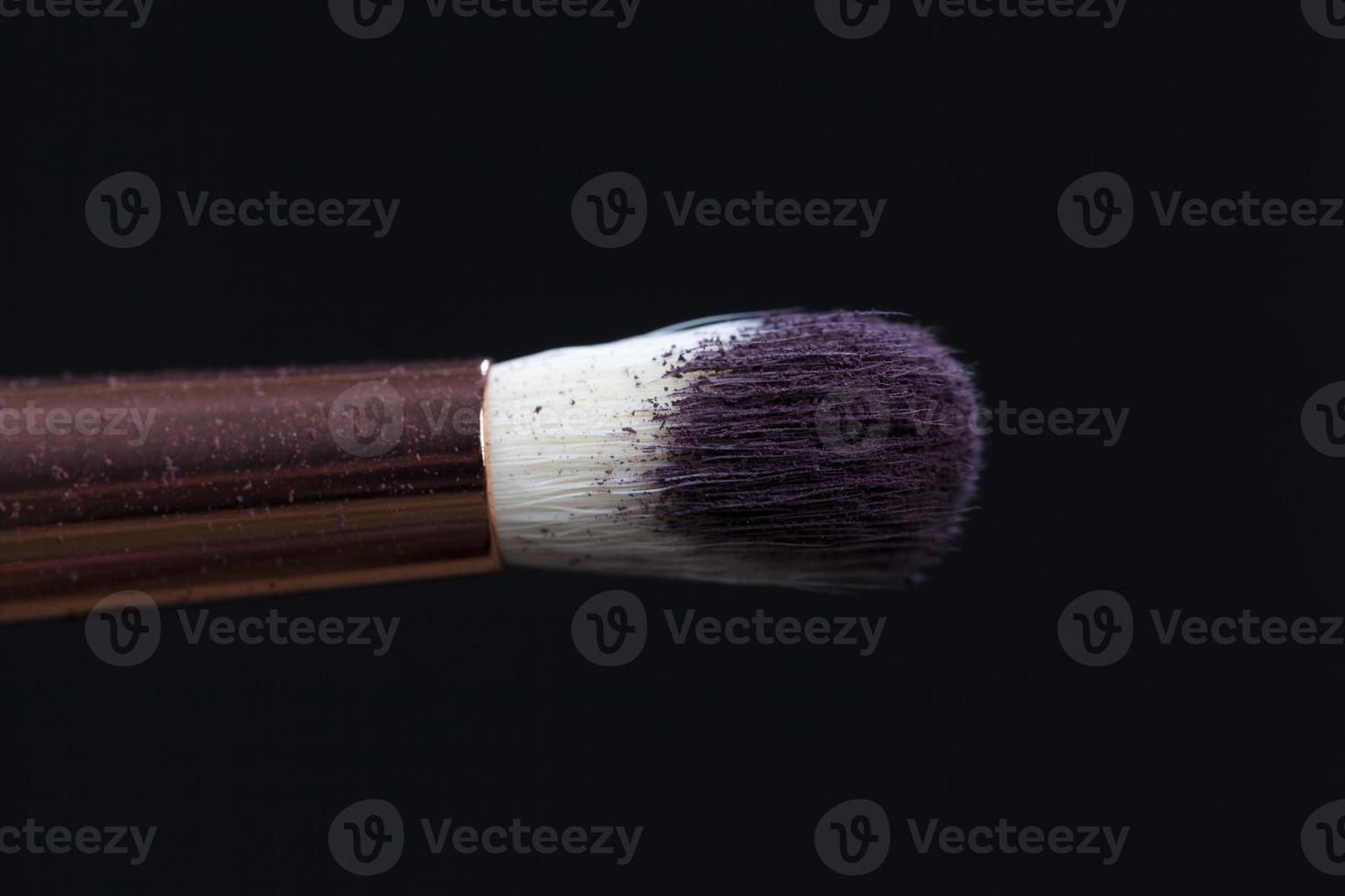 professional cosmetic brushes and decorative cosmetics photo