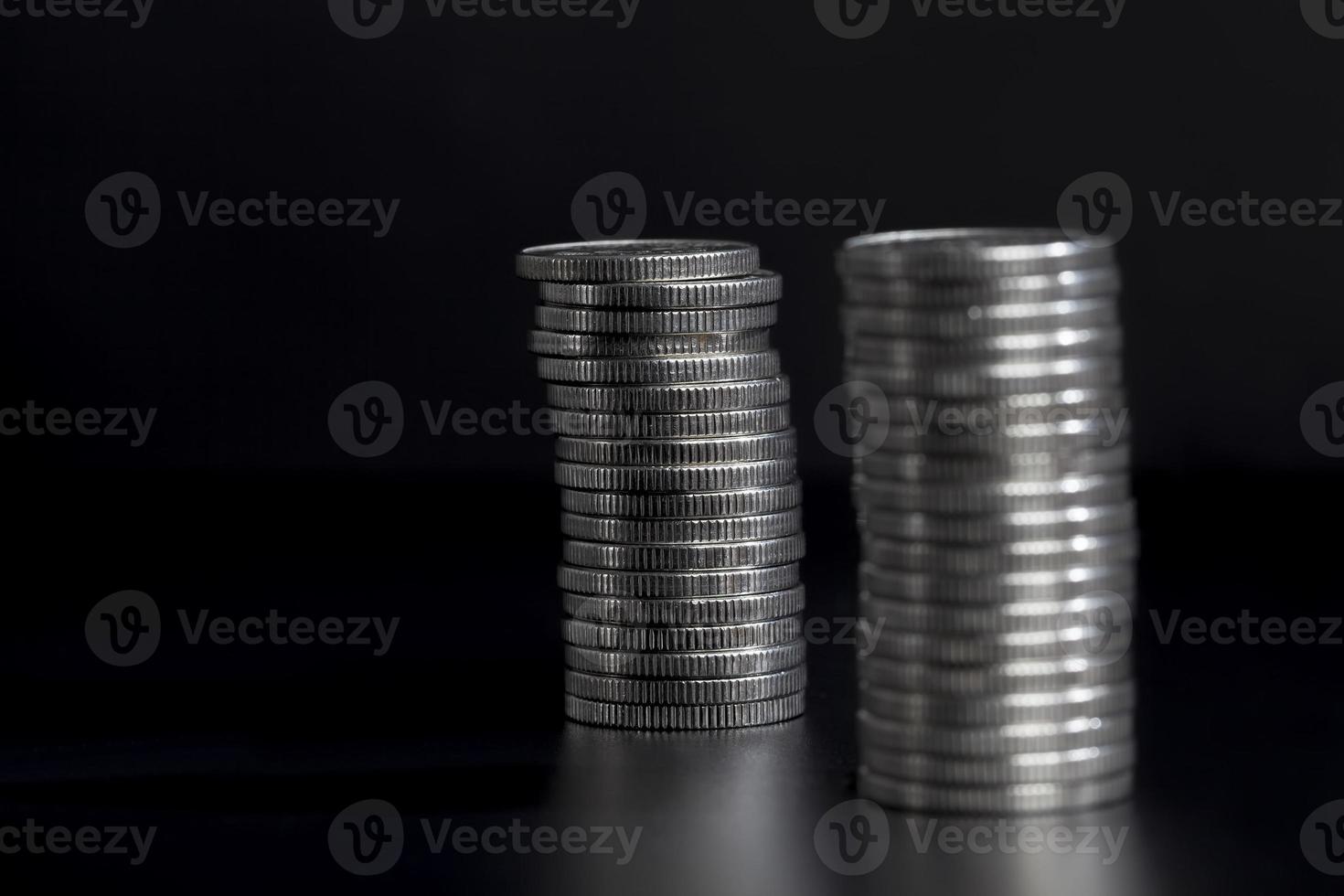 steel identical coins photo