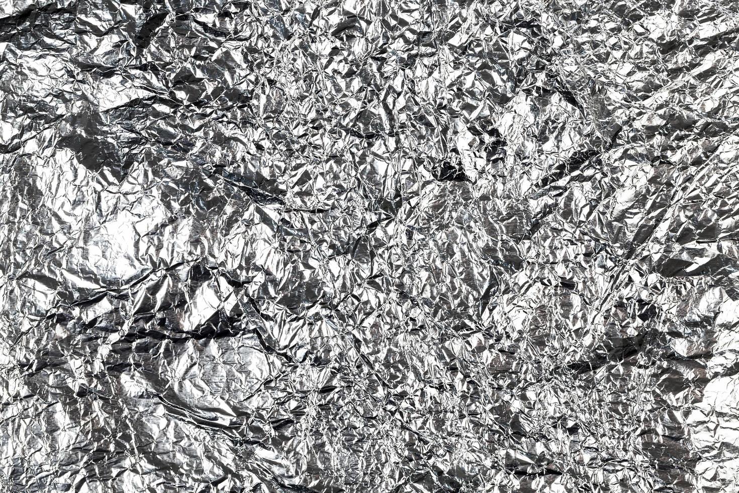 shiny aluminum foil photo