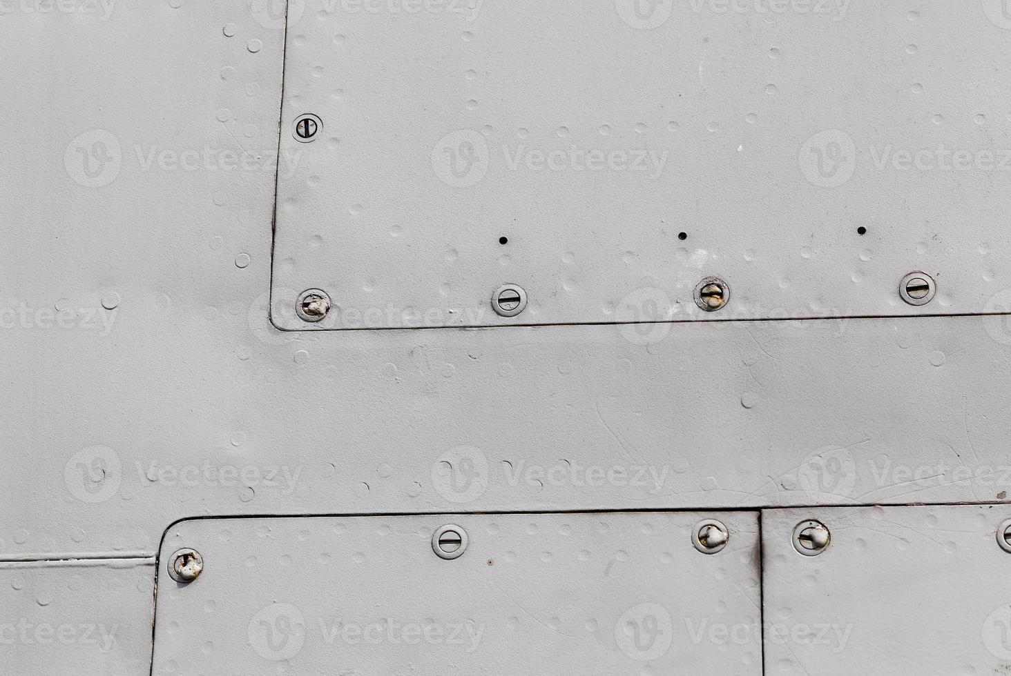 metal surface with rivets photo