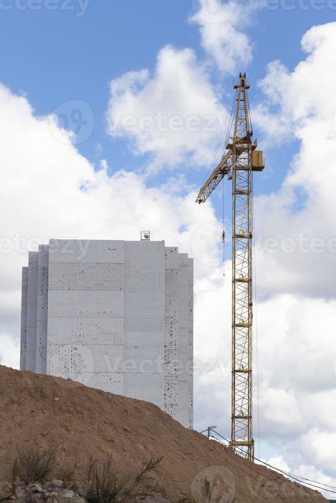 construcción rápida de nuevos edificios foto