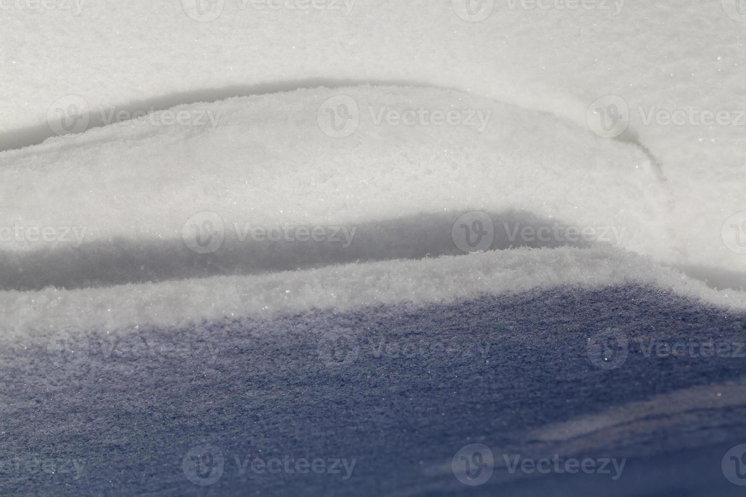 clean snow drift photo