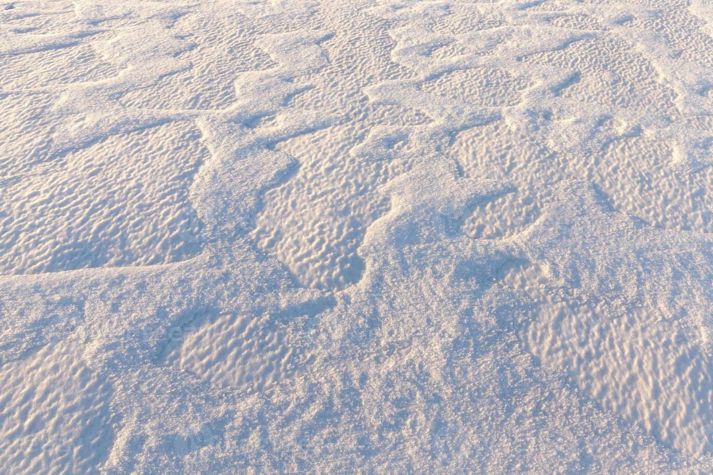 snow surface, winter photo
