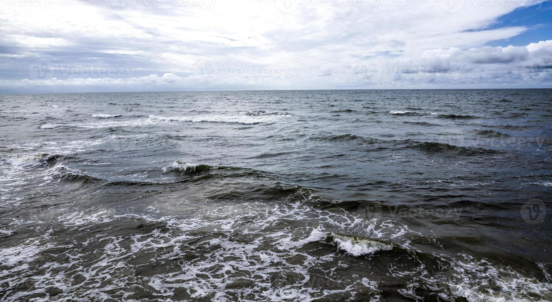 paisaje marino en el mar báltico foto