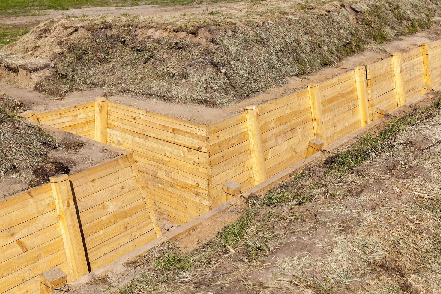 trenches for combat photo
