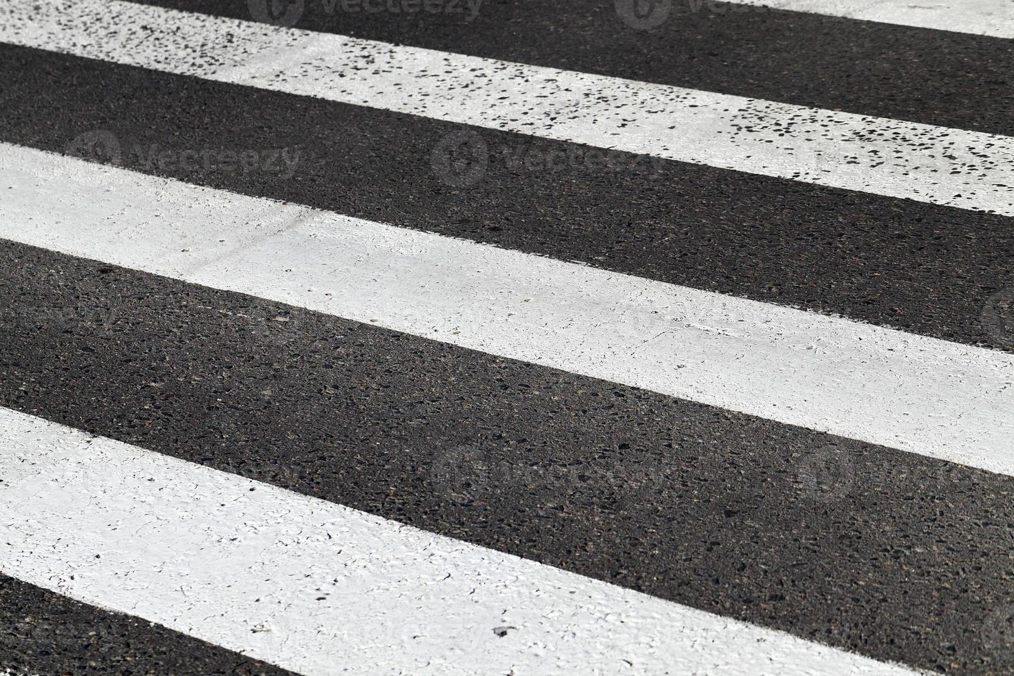 road markings, close-up photo