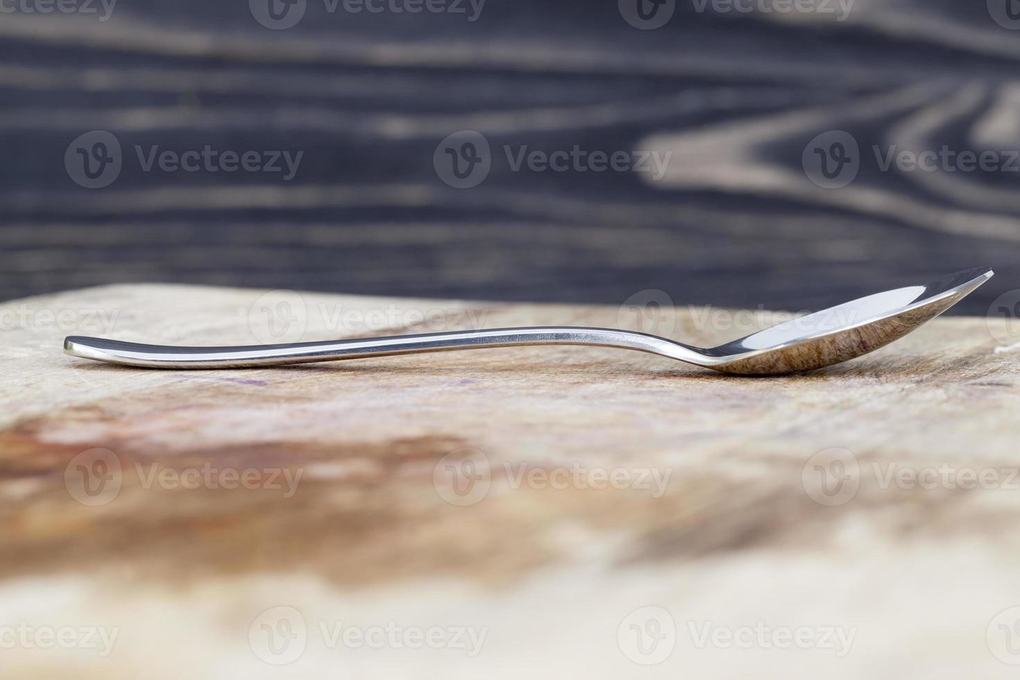 table teaspoon, close up photo
