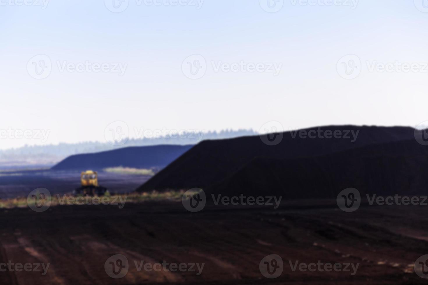 extraction of peat photo