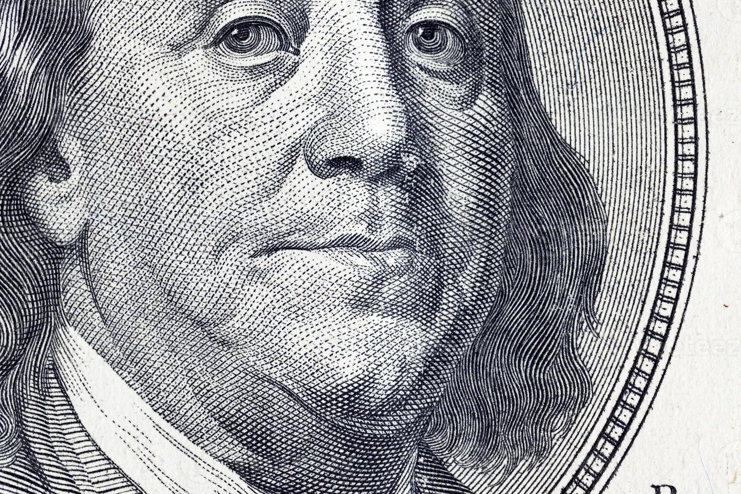 one hundred American dollars photo