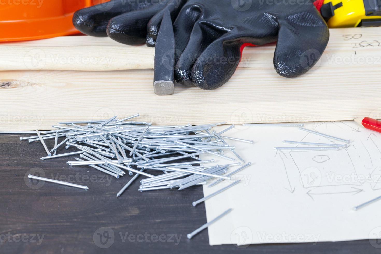 construction tools for repair, construction photo