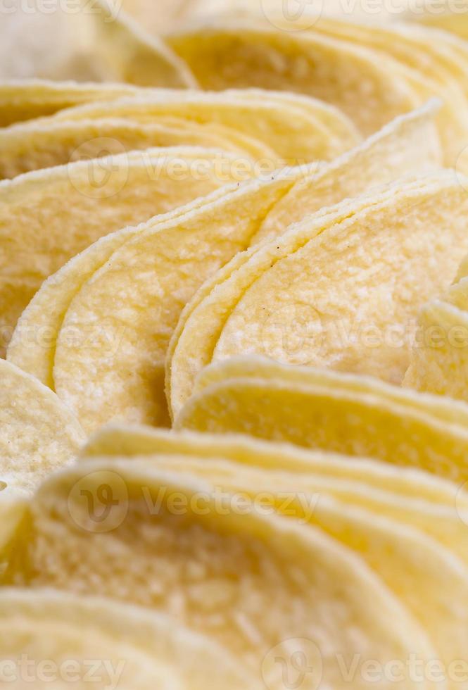 potato chips, close up photo