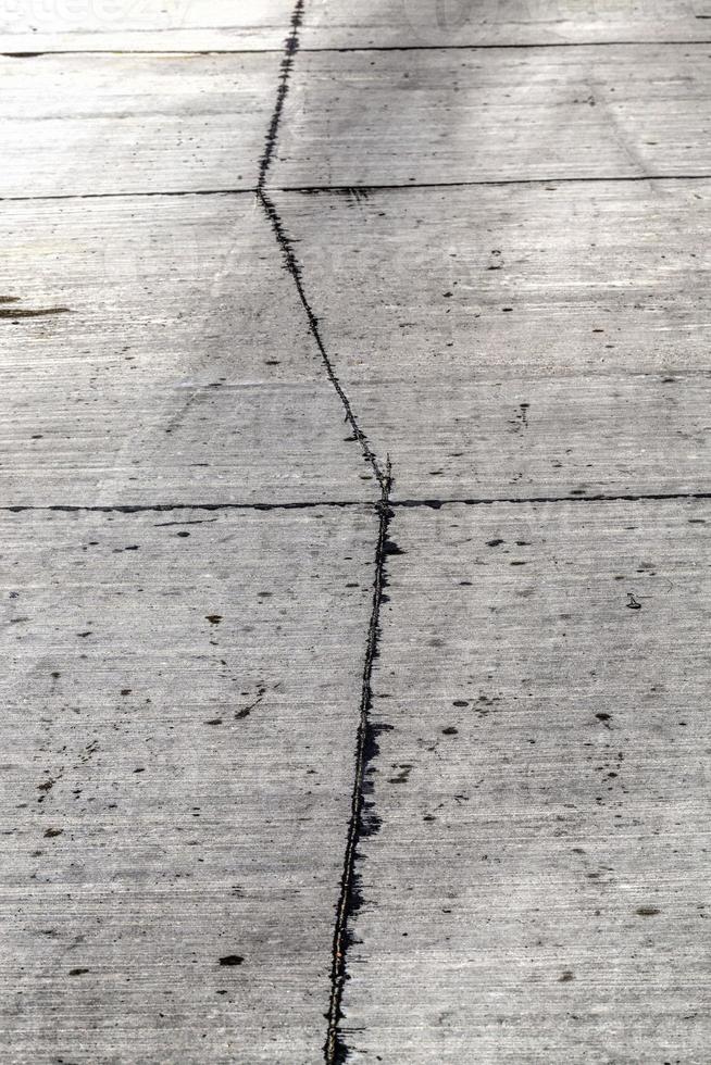 part of the highway made concrete photo