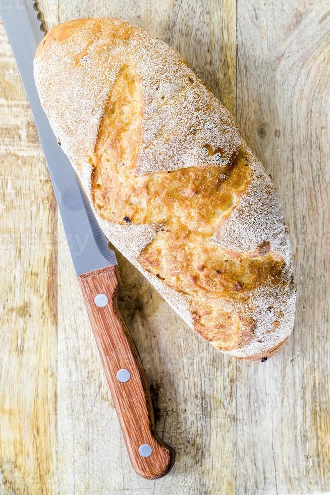 fresh and warm bread photo