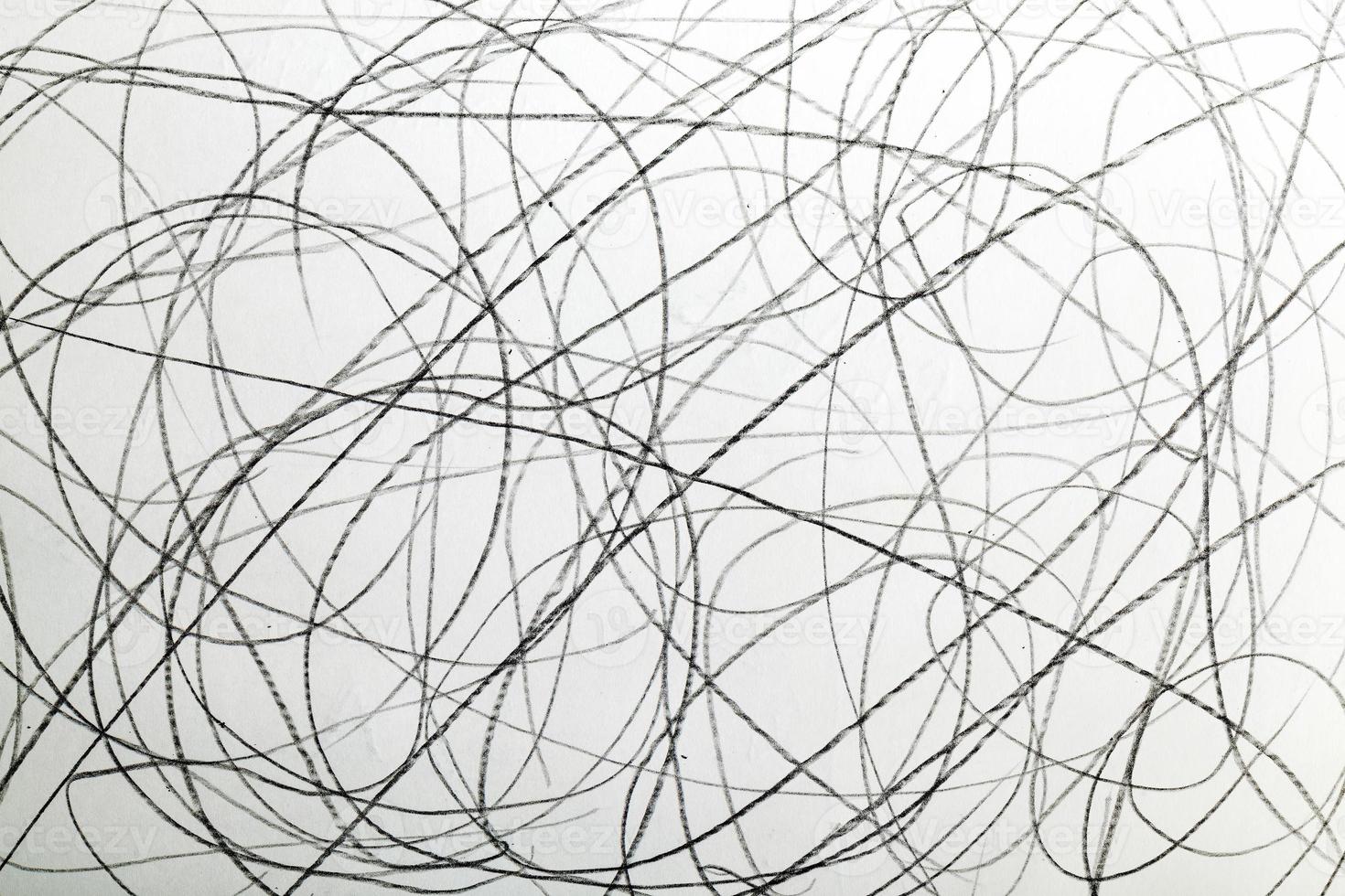 different types of lines drawn in pencil photo