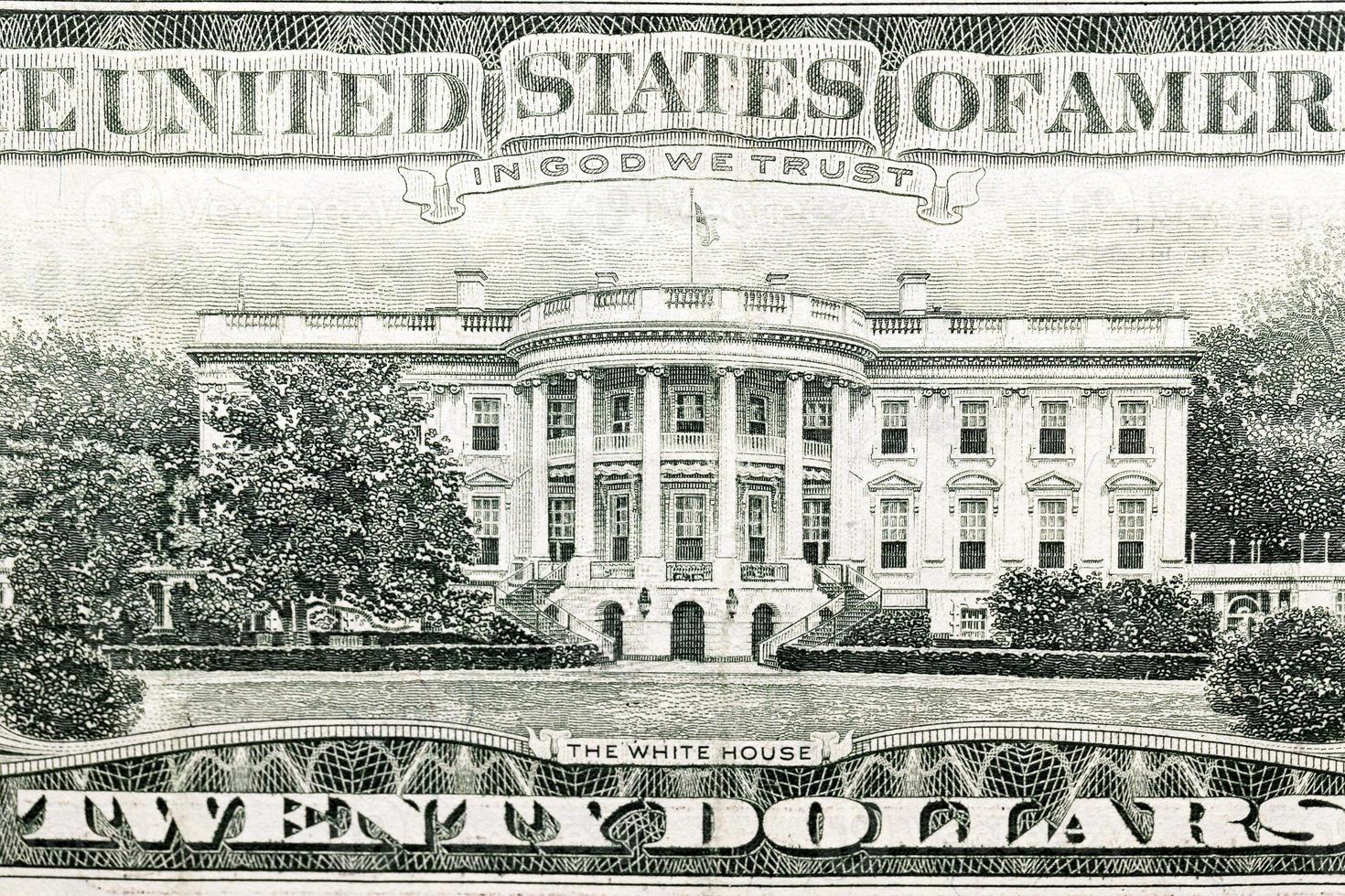 American dollars, close-up photo