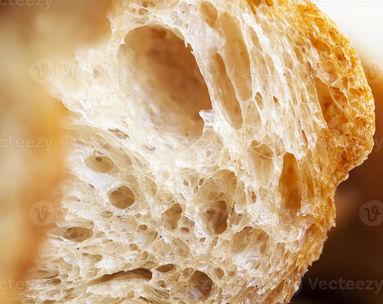 bread pulp, close up photo