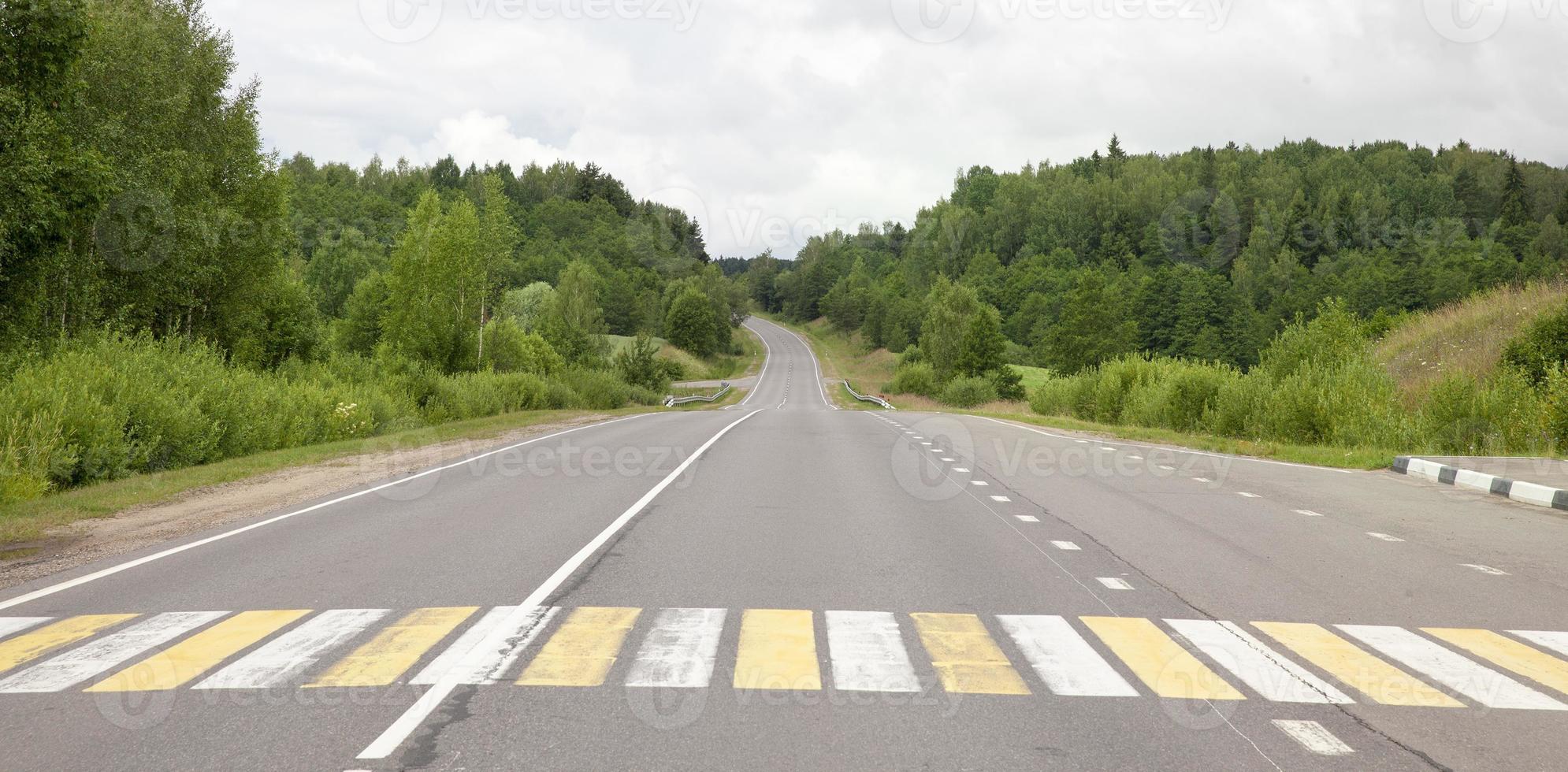 express road, forest photo
