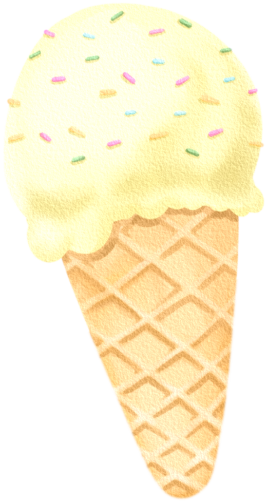 vanilla ice cream with toppings png