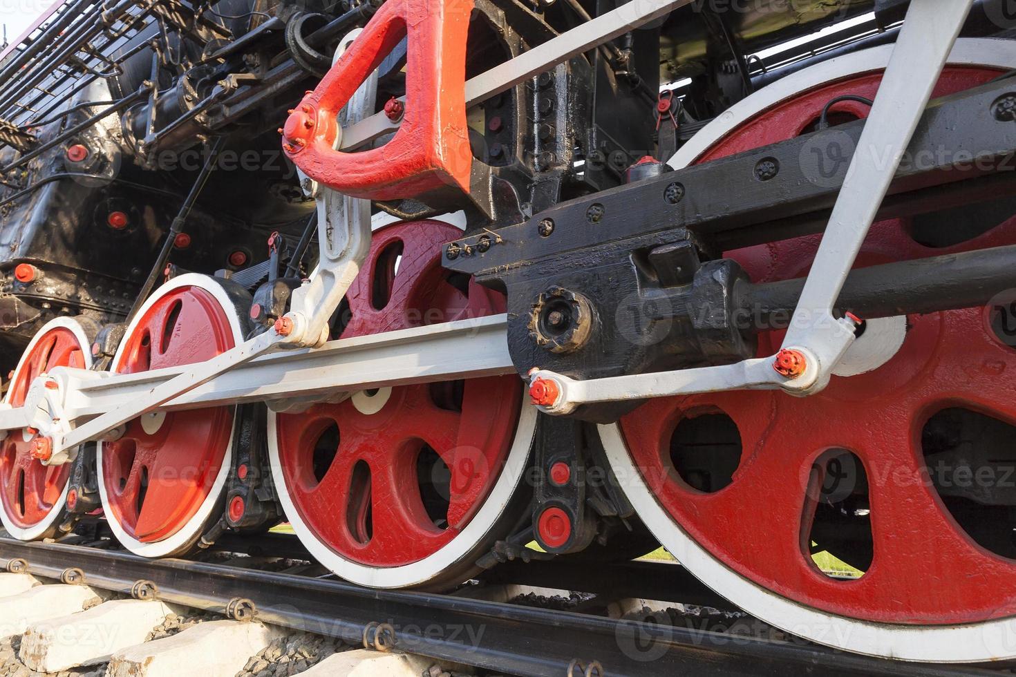 old steam locomotive close up photo