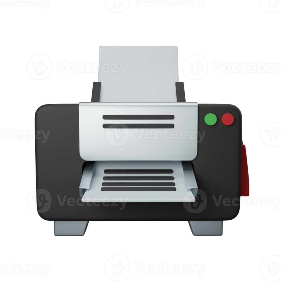 Impresión de representación 3d aislada útil para la interfaz de usuario, aplicaciones e ilustración de diseño web png