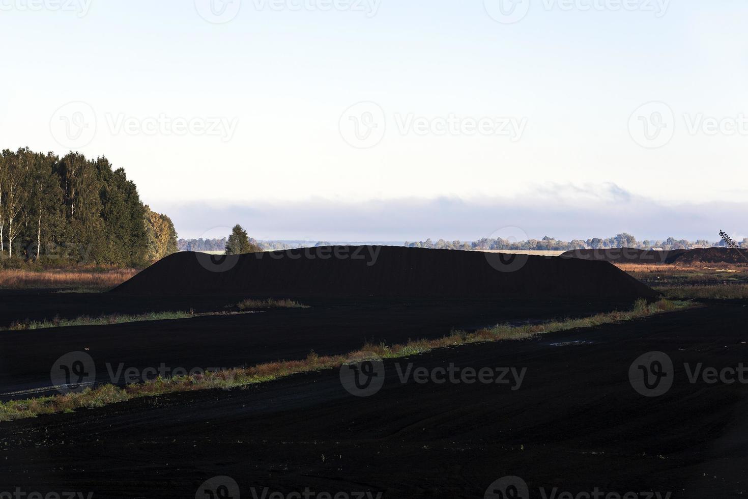 extraction of peat photo