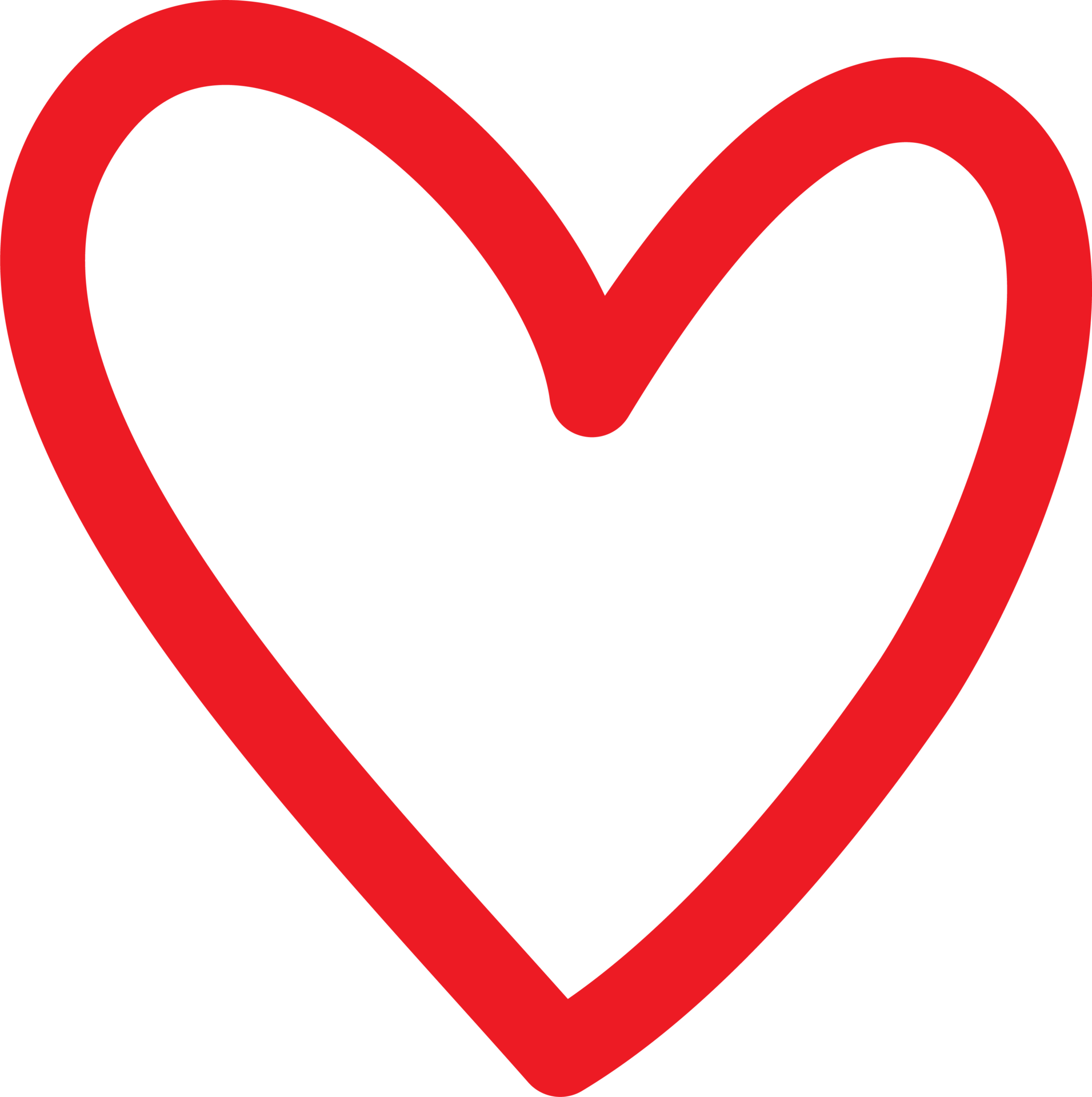 Heart symbols isolated on a white background Red hand drawn icons for