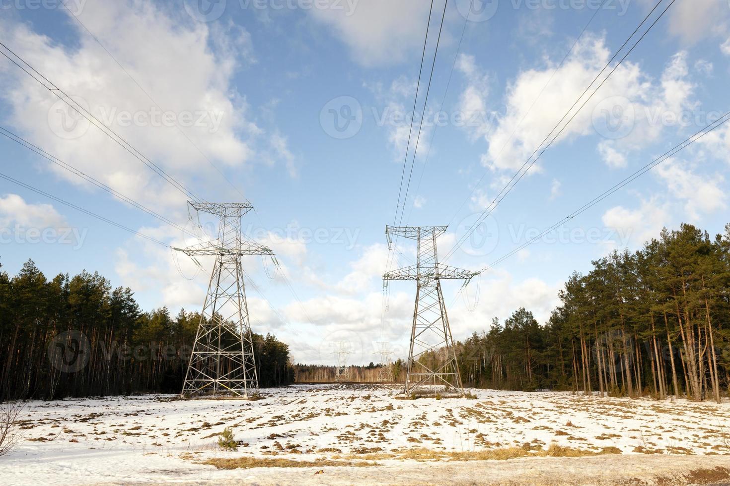 Power in the winter photo