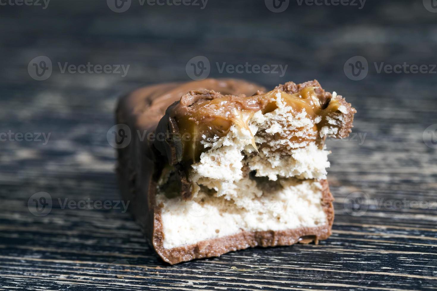 coconut filling in chocolate photo
