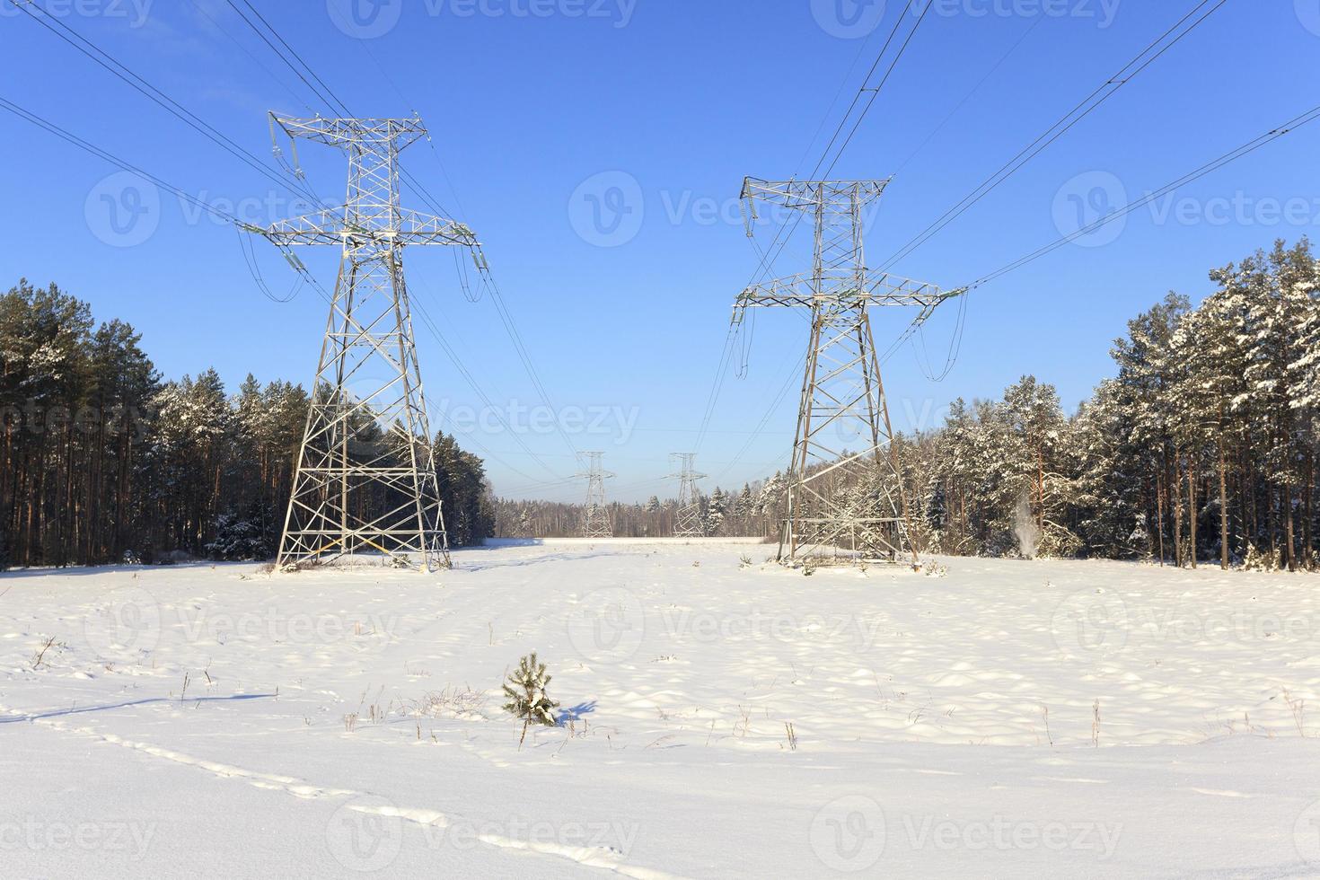 Power in the winter photo