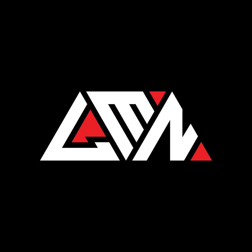 LMN triangle letter logo design with triangle shape. LMN triangle logo design monogram. LMN triangle vector logo template with red color. LMN triangular logo Simple, Elegant, and Luxurious Logo. LMN