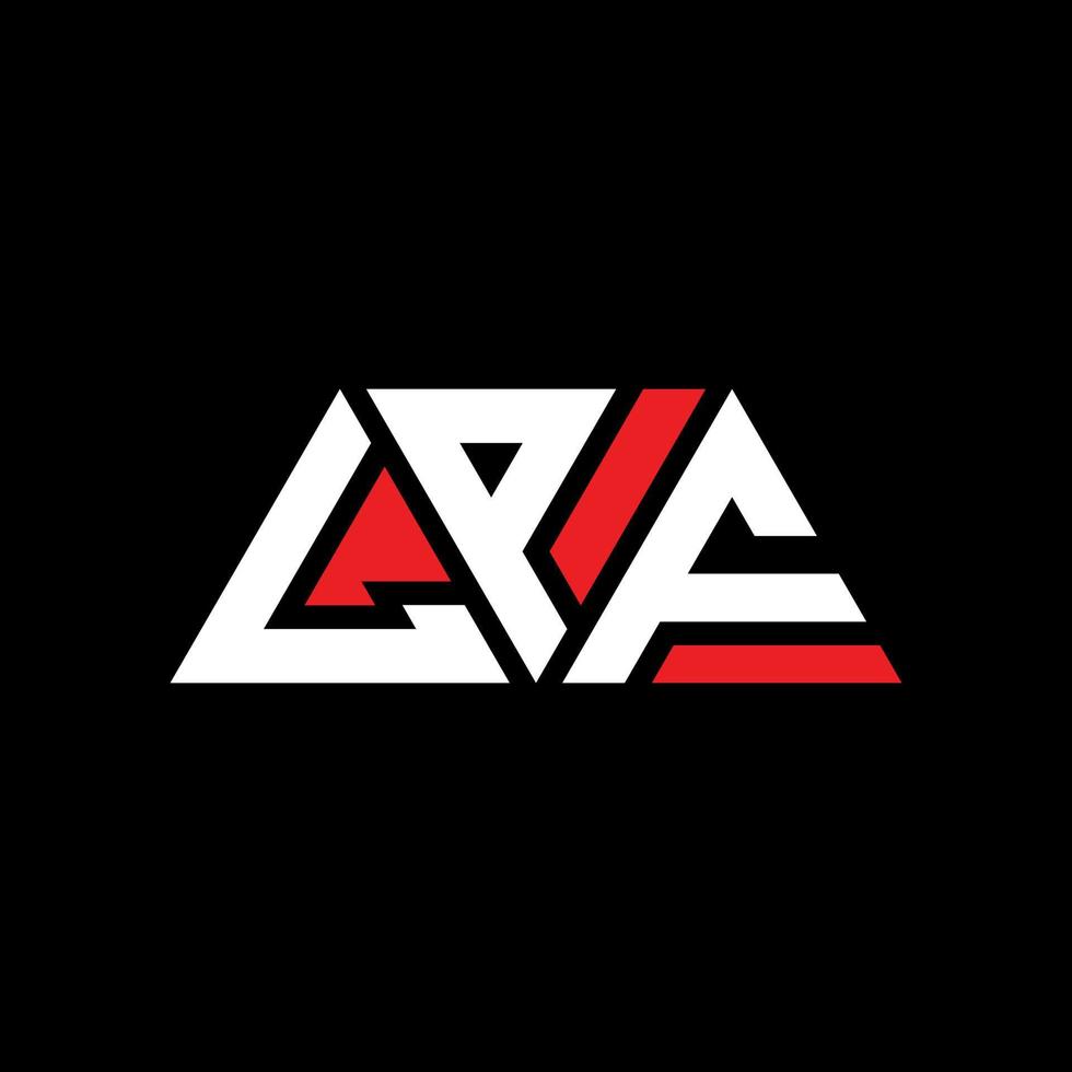 LPF triangle letter logo design with triangle shape. LPF triangle logo design monogram. LPF triangle vector logo template with red color. LPF triangular logo Simple, Elegant, and Luxurious Logo. LPF