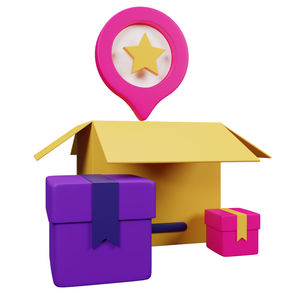 Location 3D Icon Illustration for your website, user interface, and presentation. 3D render Illustration. png