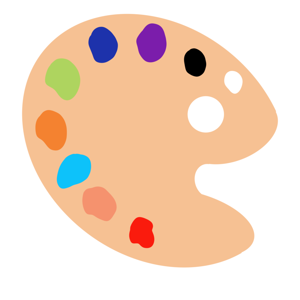 Farbpalette Cliparts png