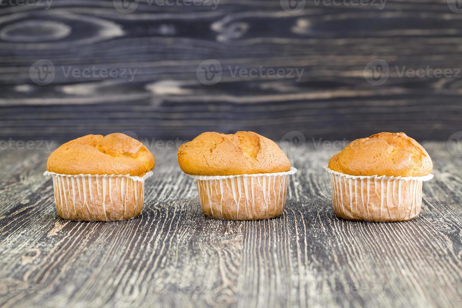 fresh wheat muffins photo