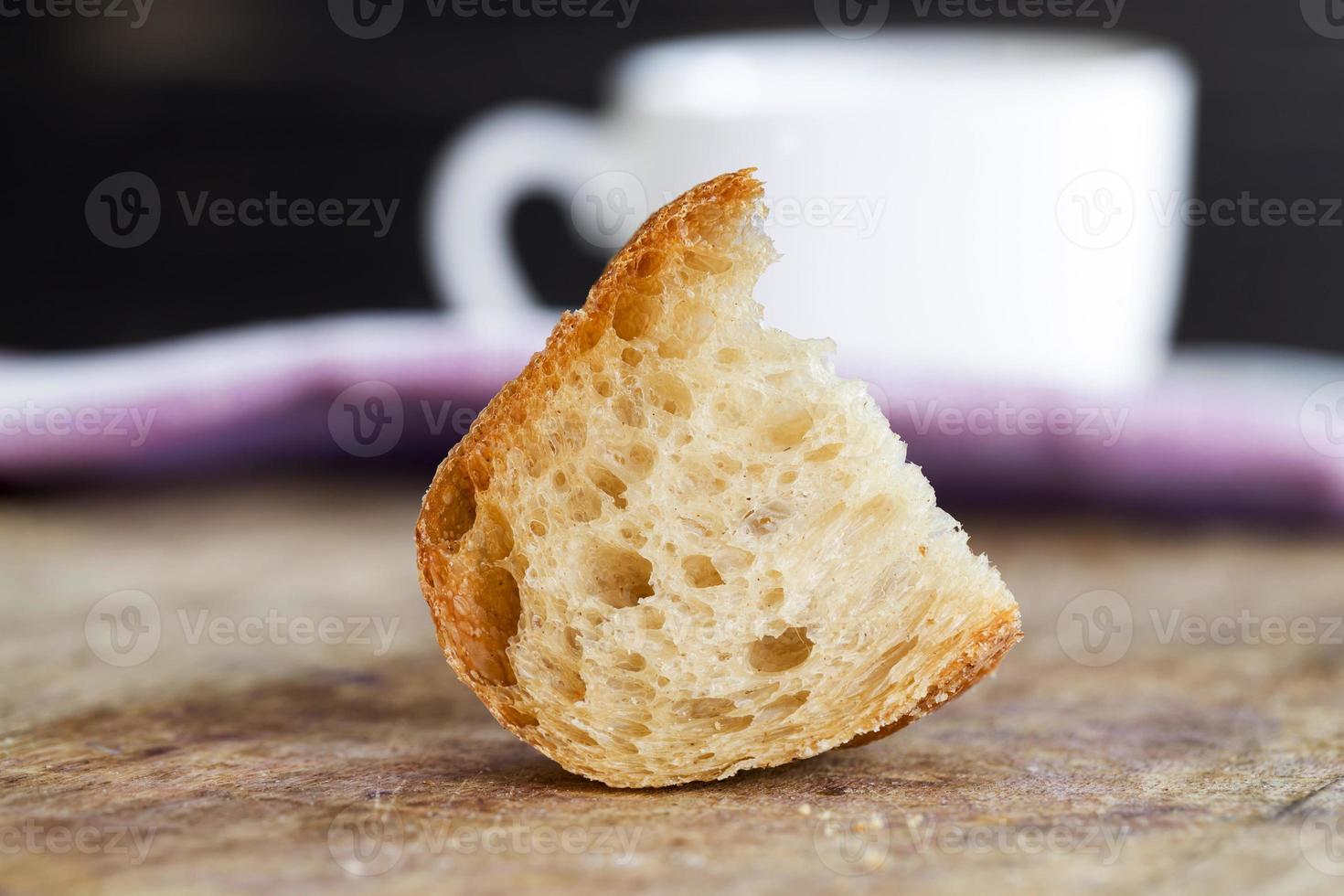 light baguette of rye flour photo