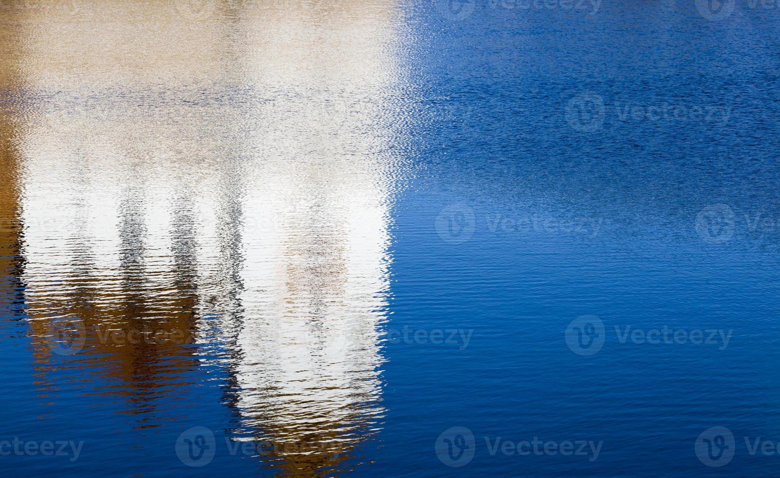 Reflection of the castle photo