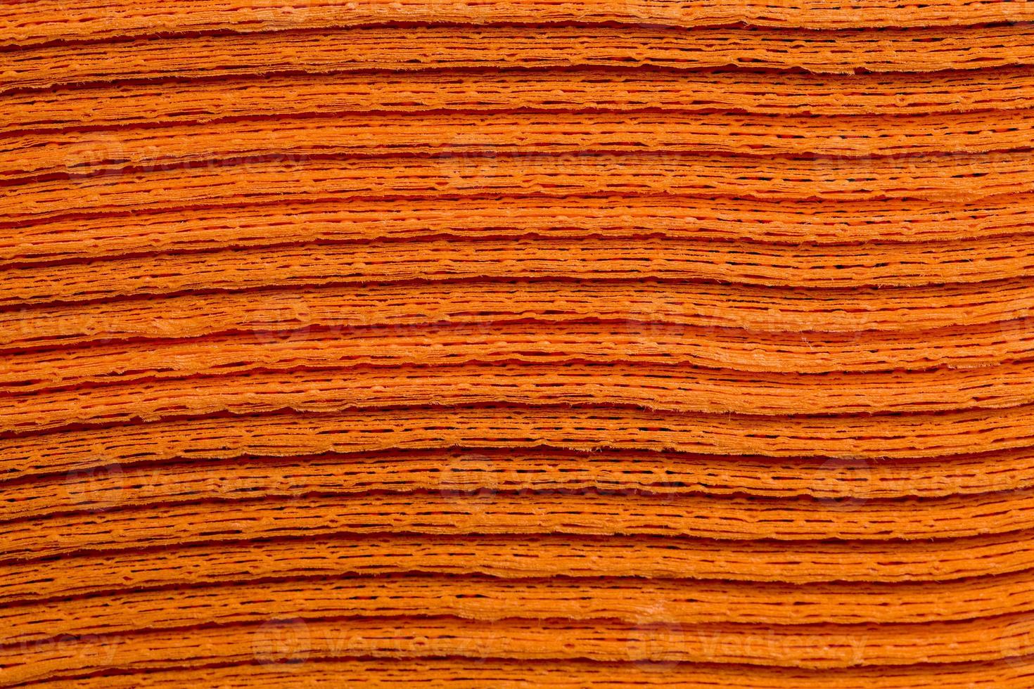 orange paper napkin photo