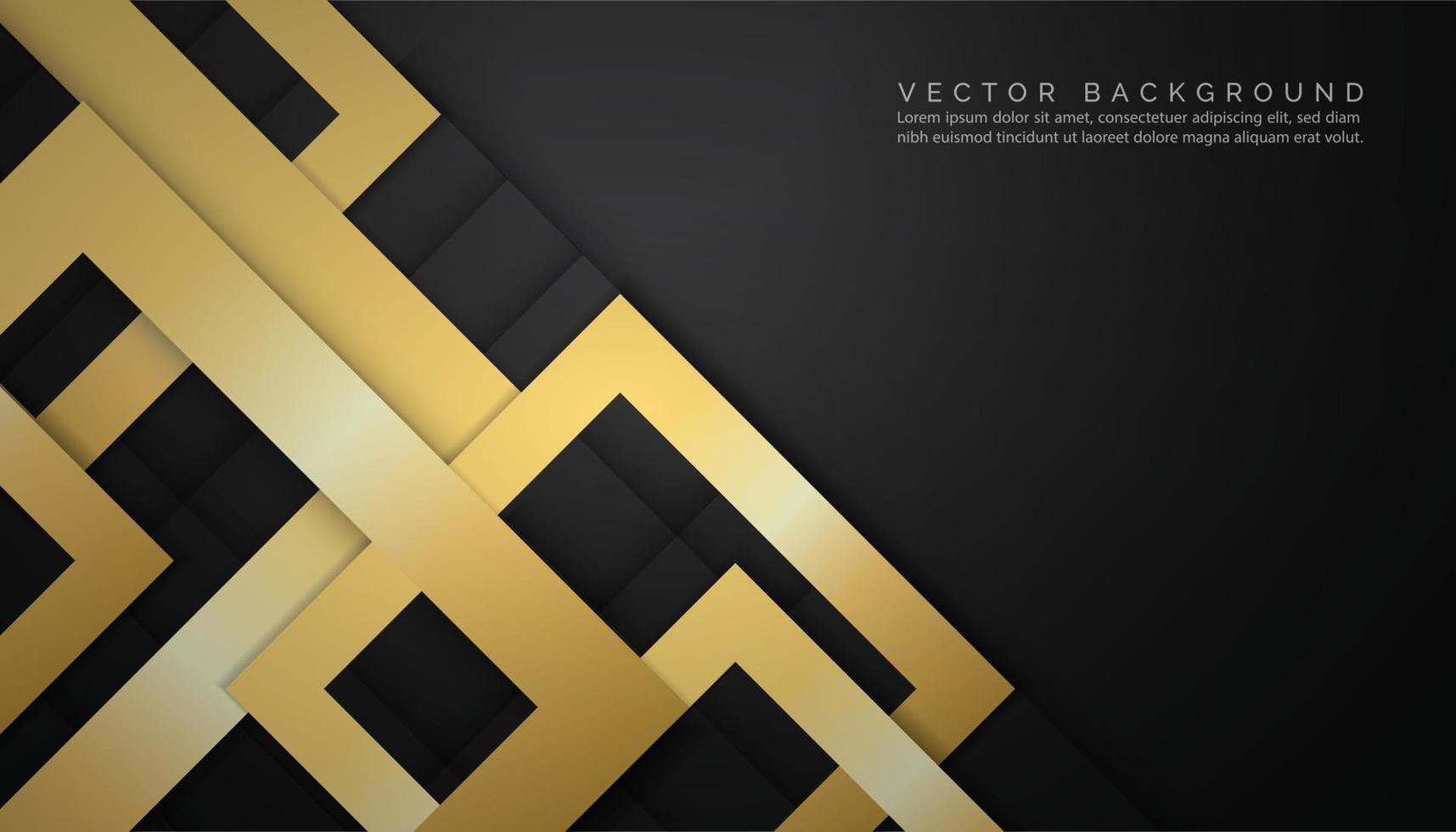 Luxury gold wallpaper. Black and golden background. Tropical leaves wall  art design with dark background 18724931 Vector Art at Vecteezy