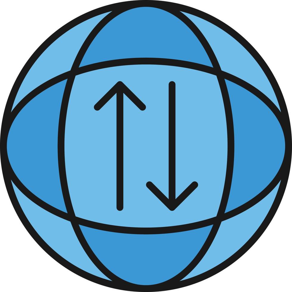 Global Transfer Line Filled vector