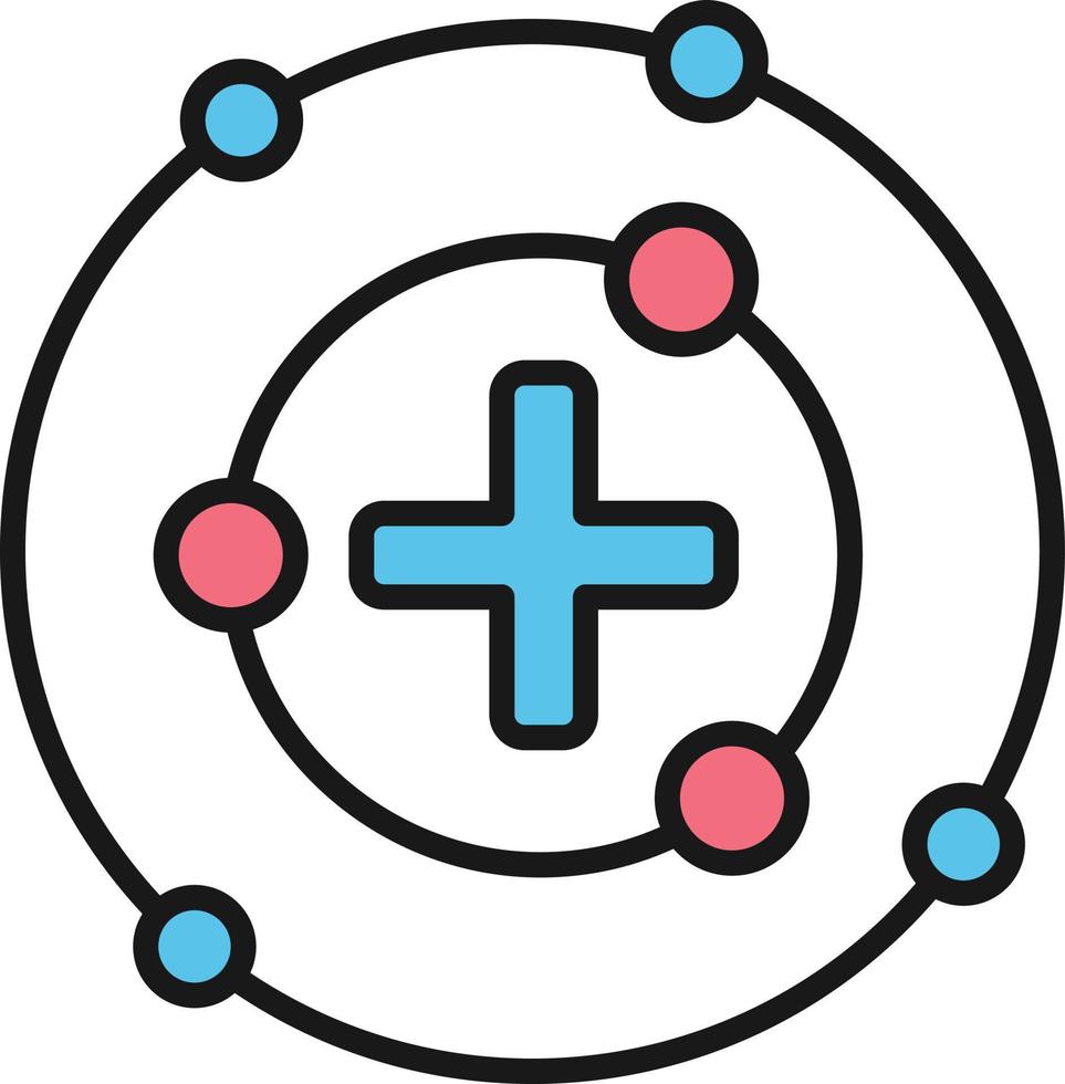 Proton Line Filled vector