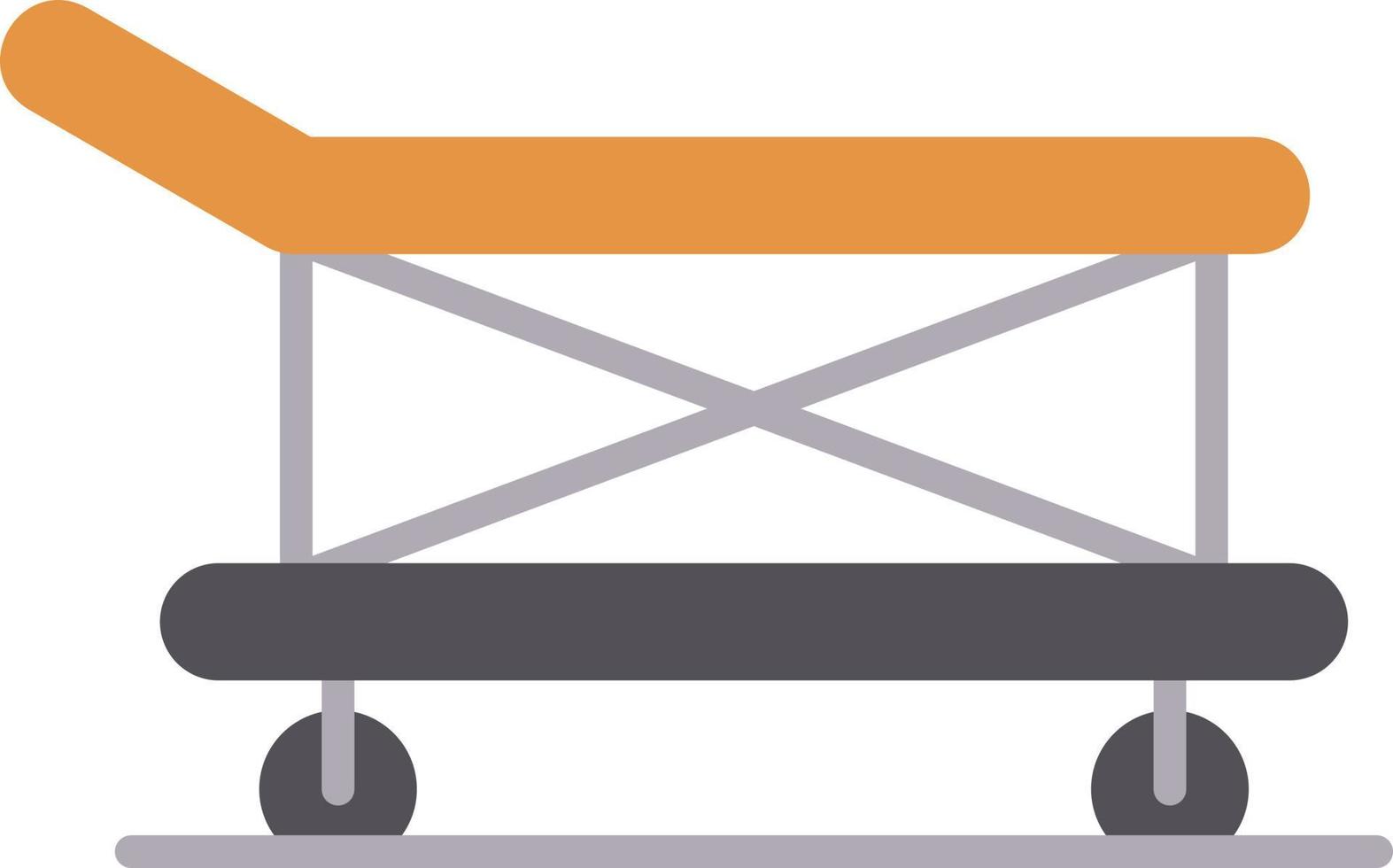 Stretcher Flat Icon vector