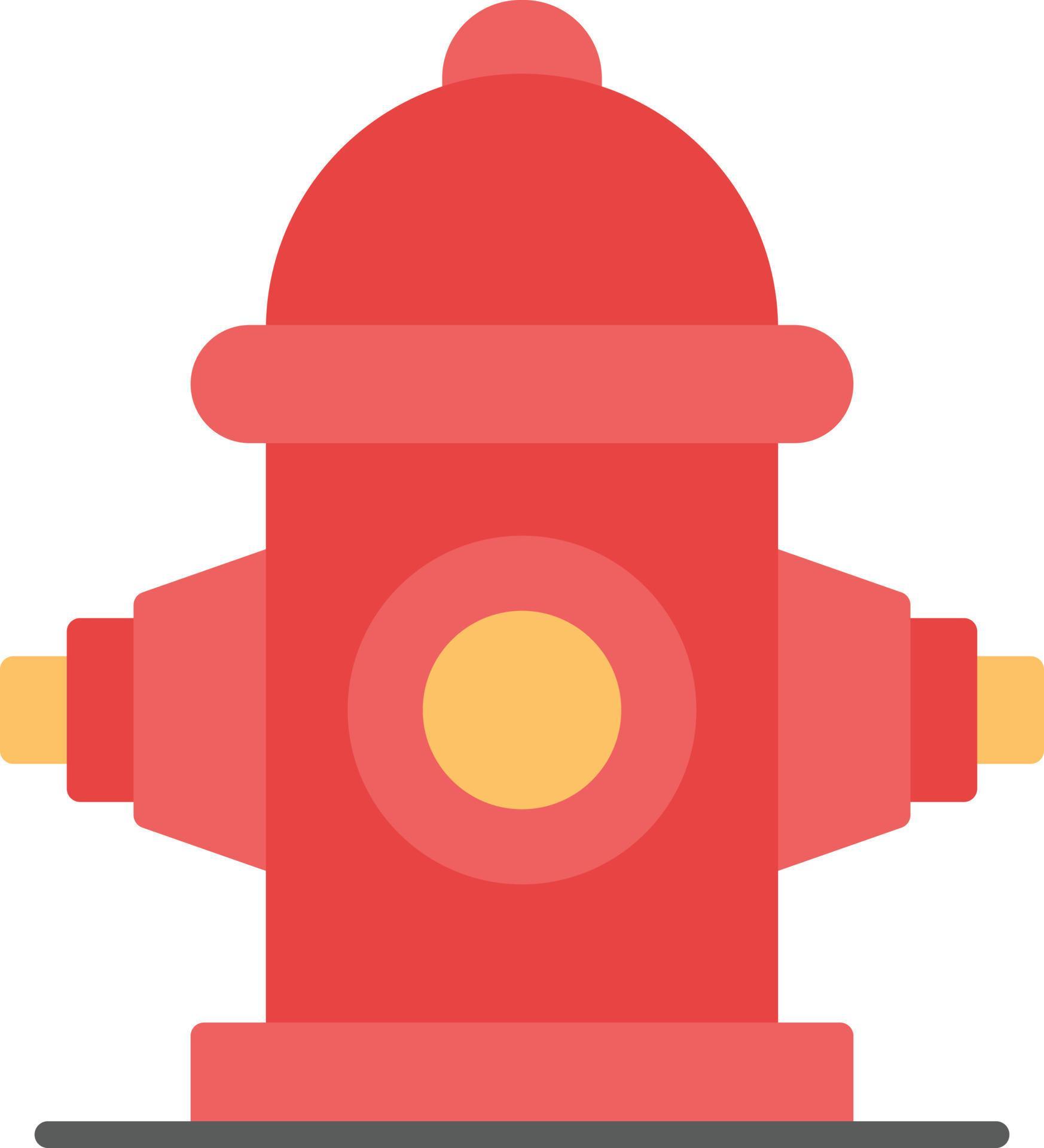 Fire Hydrant Flat Icon 9423708 Vector Art at Vecteezy