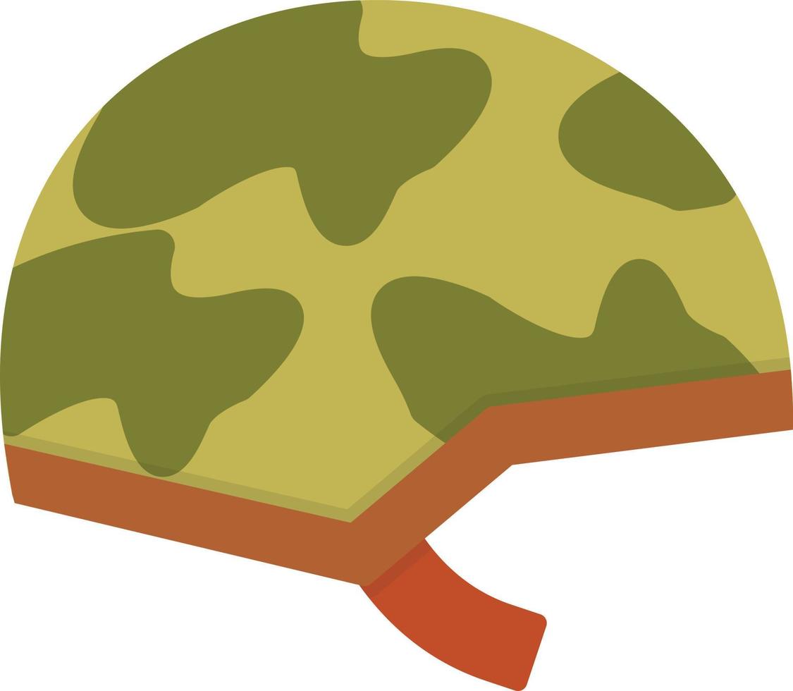 Helmet Flat Icon vector
