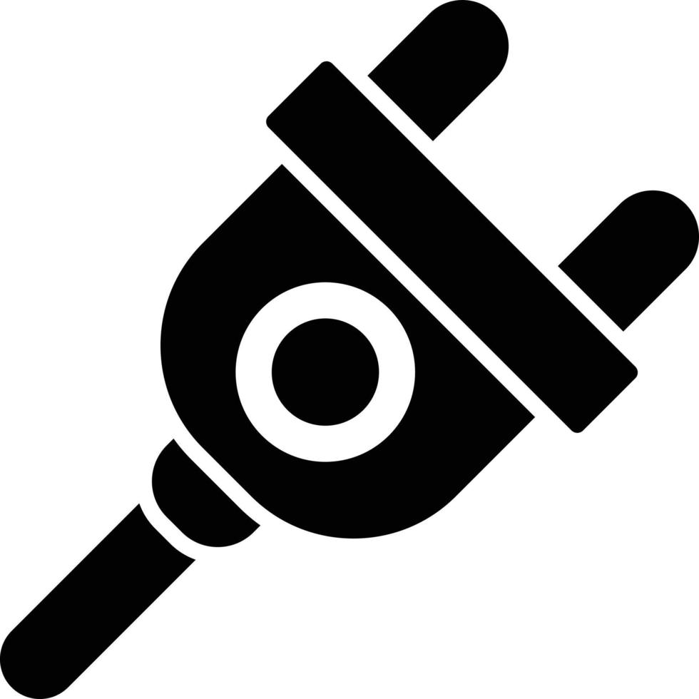 Plug Glyph Icon vector