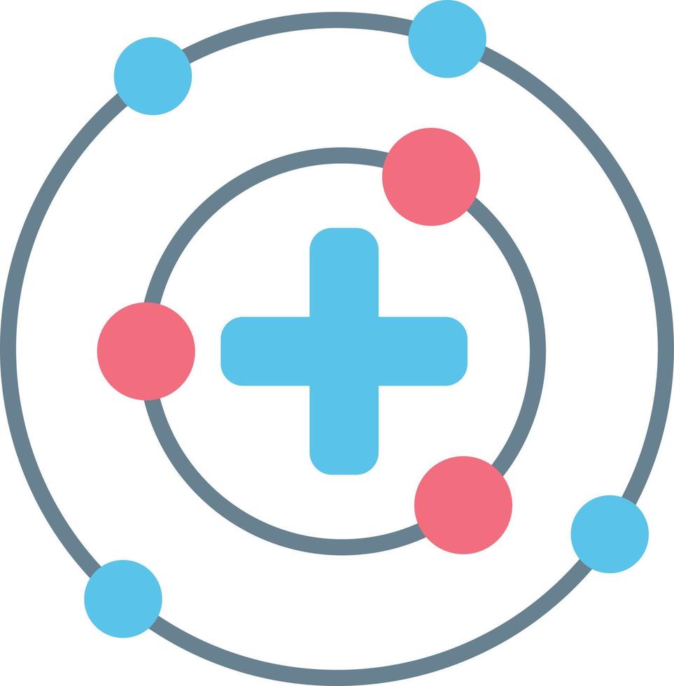 Proton Flat Icon vector
