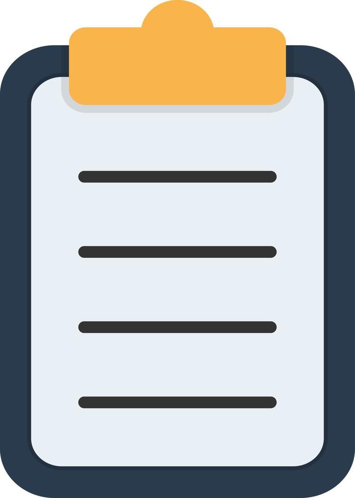 Check List Flat Icon vector