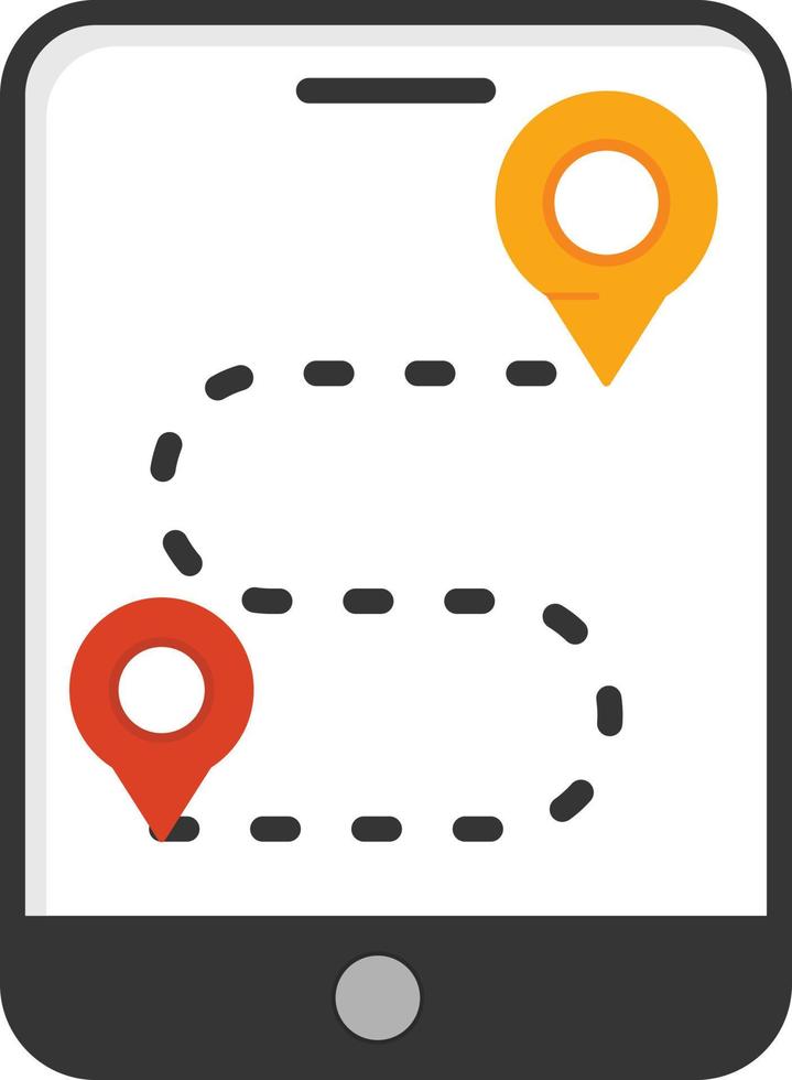 Gps Flat Icon vector