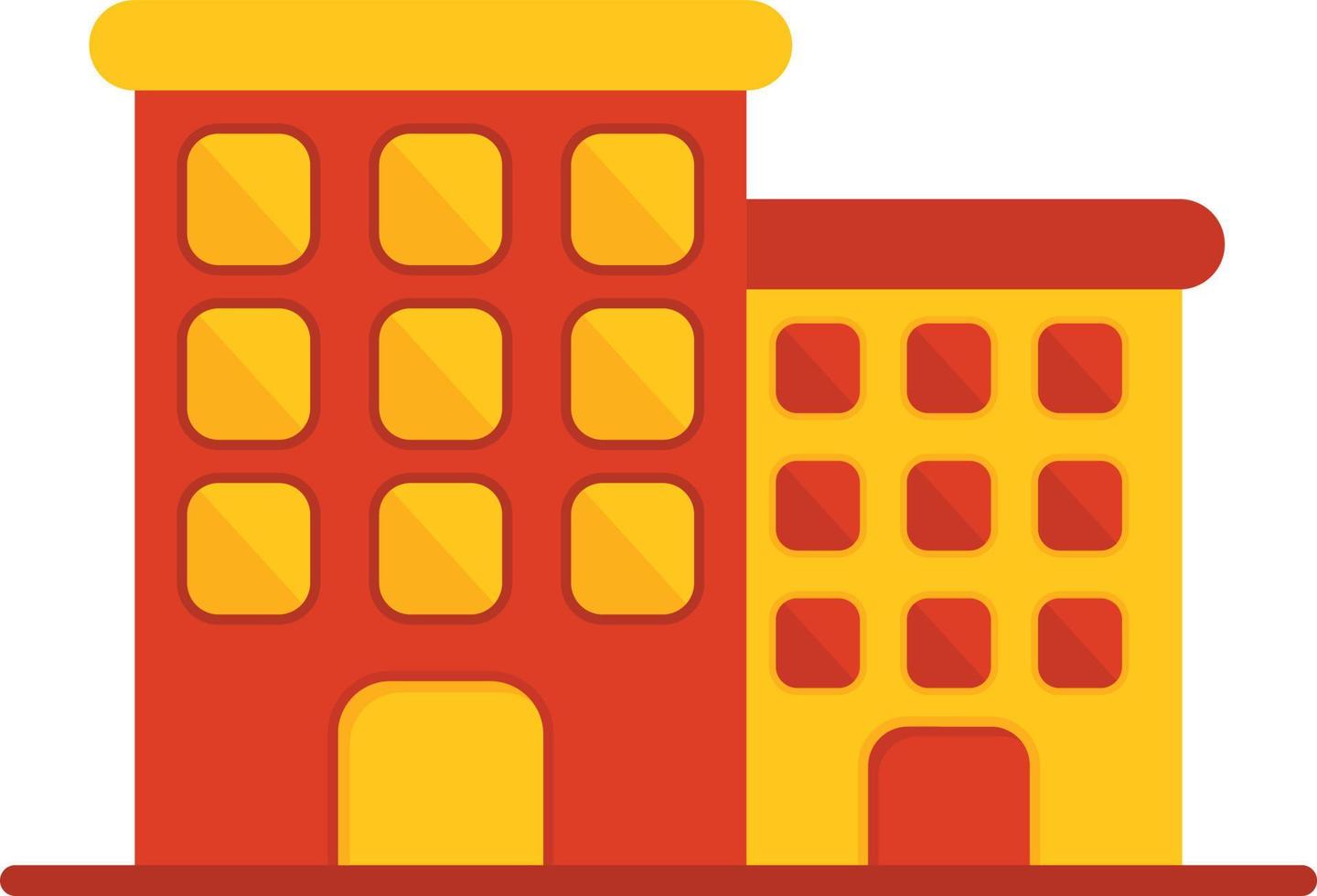 Apartment Flat Icon vector