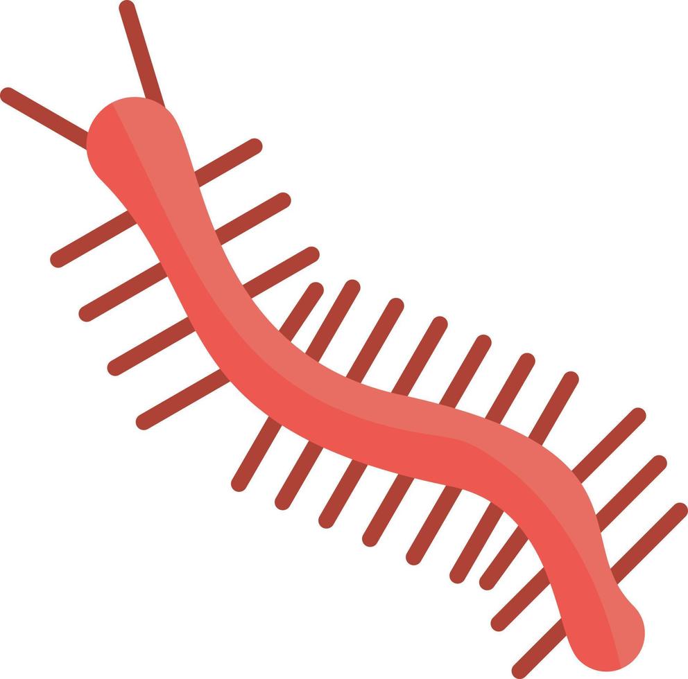 Centipede Flat Icon vector