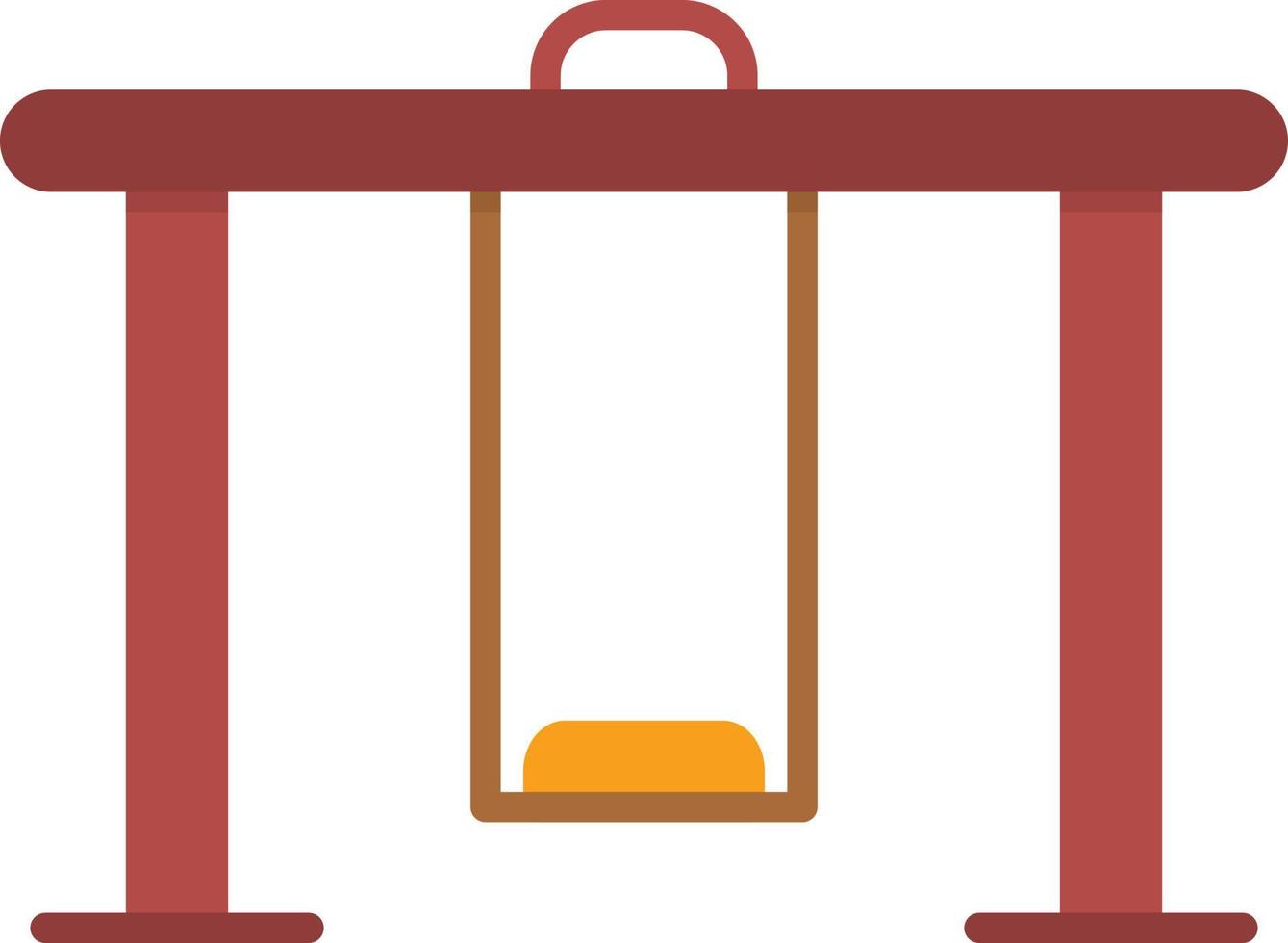 Swing Flat Icon vector